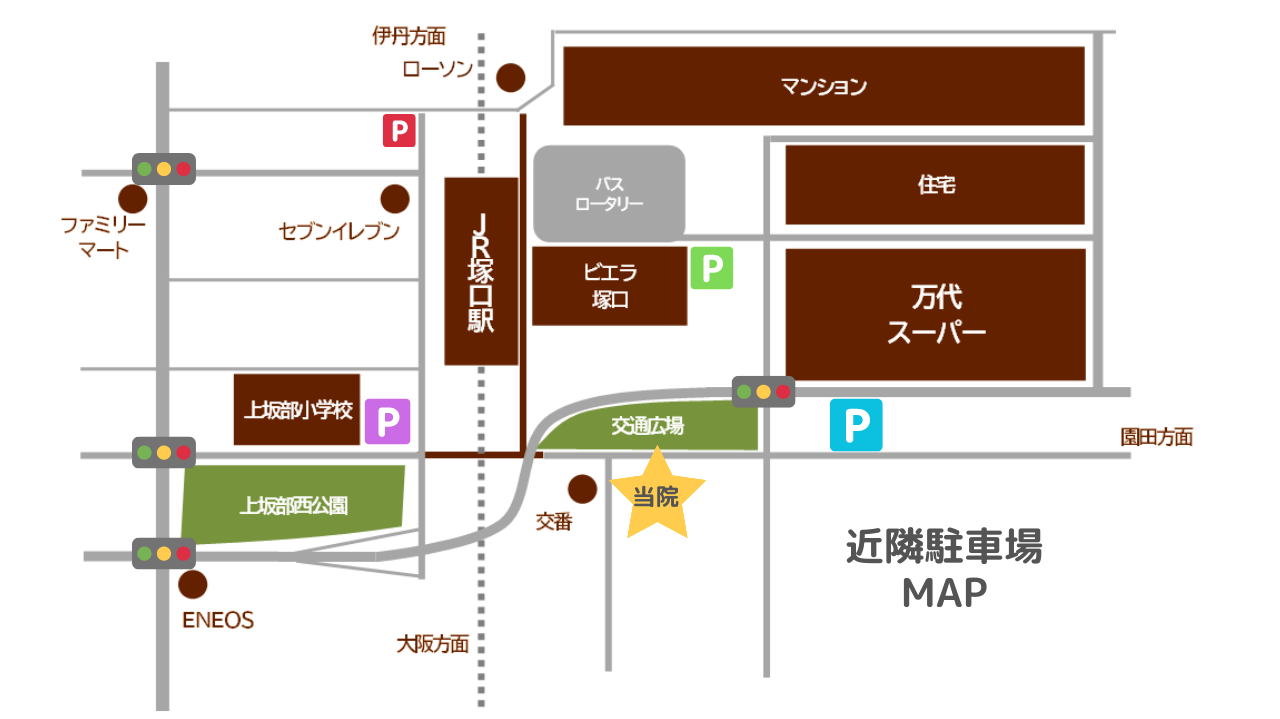 近隣駐車場MAP